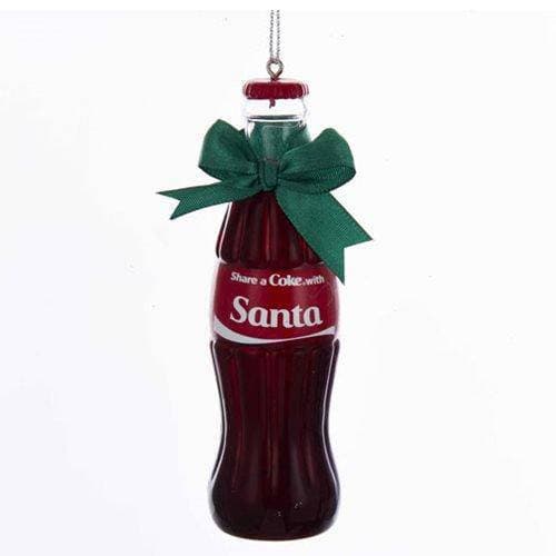 Kurt Adler - Coca Cola Ornament - Choose your Style - by Kurt S. Adler