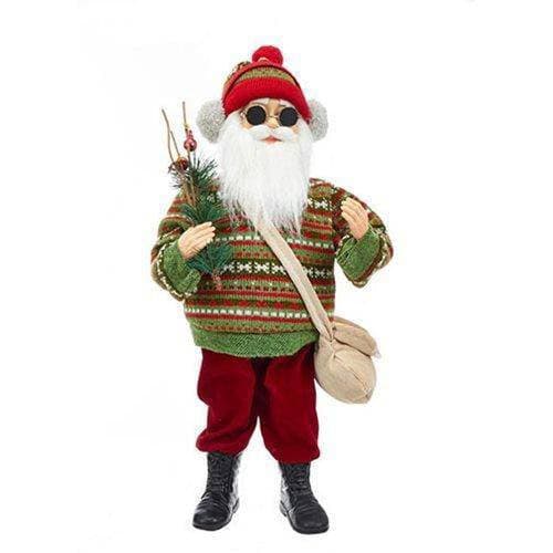 Kurt Adler - Cool Yule Santa Claus 18-Inch Statue - by Kurt S. Adler