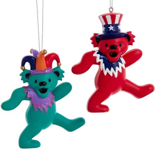 Kurt Adler - Grateful Dead Ornament - Choose your Style - by Kurt S. Adler