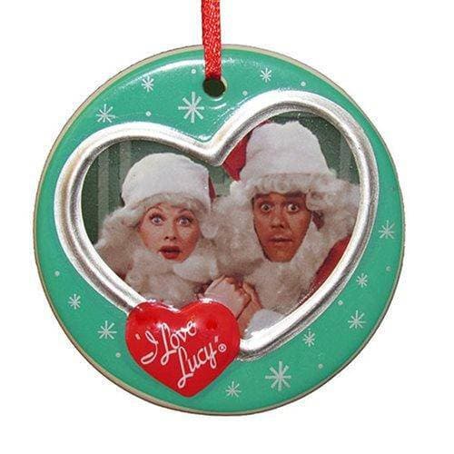 Kurt Adler - I Love Lucy Christmas Special 3 inch Disc Ornament - by Kurt S. Adler