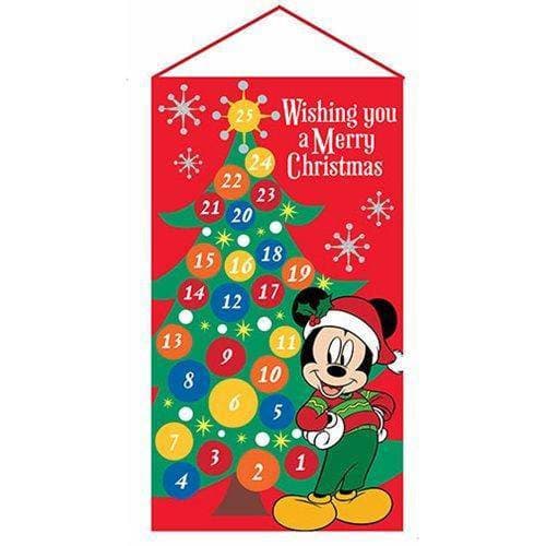 Kurt Adler - Mickey Mouse 19" Fabric Advent Calendar - by Kurt S. Adler