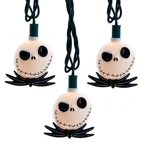 Kurt Adler - Nightmare Before Christmas Jack Skellington Light Set - by Kurt S. Adler