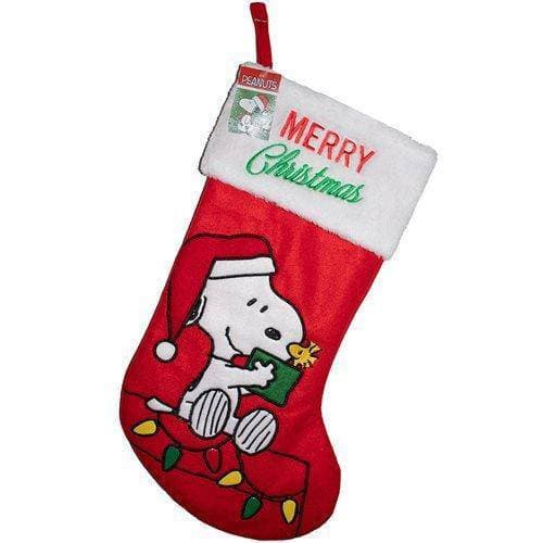 Kurt Adler - Peanuts Snoopy 19-Inch Stocking - Choose your Style - by Kurt S. Adler