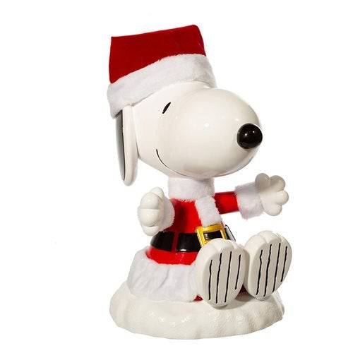 Kurt Adler - Peanuts Snoopy Santa Treetopper - by Kurt S. Adler