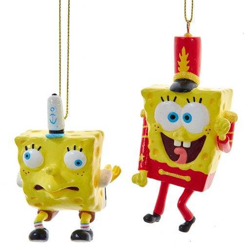 Kurt Adler - SpongeBob SquarePants Ornament - Choose your Style - by Kurt S. Adler