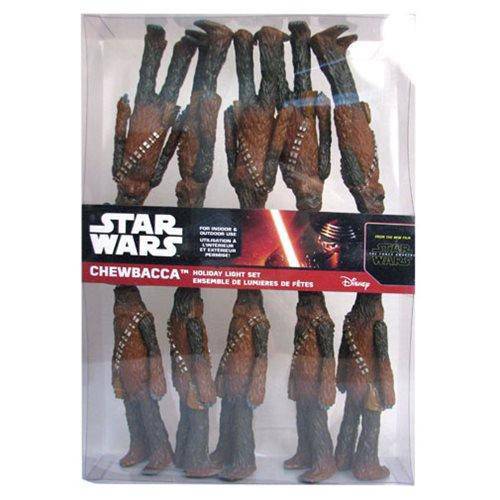 Kurt Adler - Star Wars - Chewbacca - Life Day - Light Set - 10 Light Set - by Kurt S. Adler