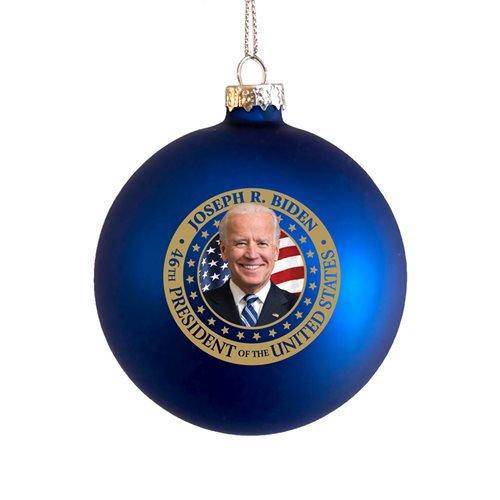 Kurt Adler - US President 80mm Glass Ball Ornament - Choose your Style - by Kurt S. Adler