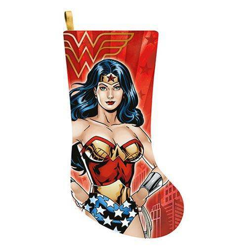 Kurt Adler - Wonder Woman 19-Inch Stocking - Choose your Style - by Kurt S. Adler