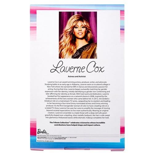 Laverne Cox Barbie Tribute Collection Doll - by Mattel