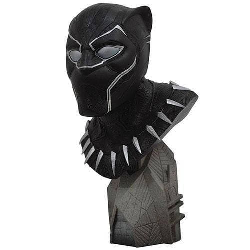 Legends in 3D Avengers 3 Black Panther 1/2 Scale Resin Bust - by Diamond Select