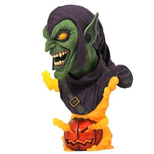 Legends in 3D Marvel Green Goblin 1/2 Scale Resin Bust - by Diamond Select