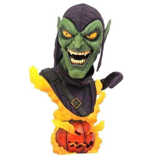 Legends in 3D Marvel Green Goblin 1/2 Scale Resin Bust - by Diamond Select