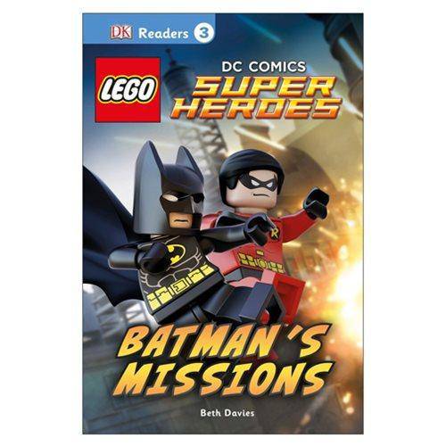 LEGO DC Comics Batman's Missions DK Readers 3 Hardcover Book - by DK Publishing