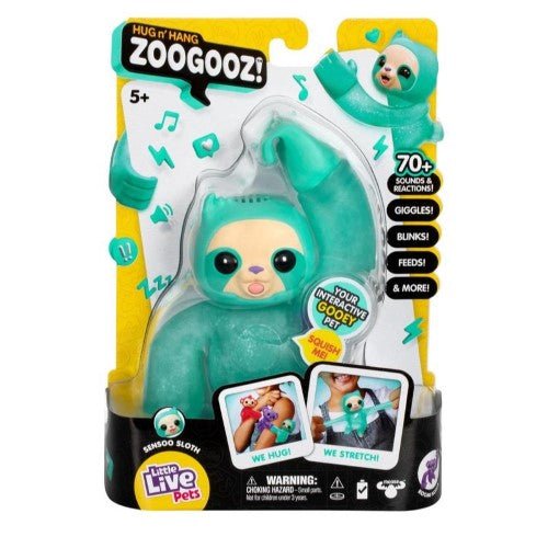 Little Live Pets Hug N' Hang Zoogooz - Select Figure(s) - by Moose Toys