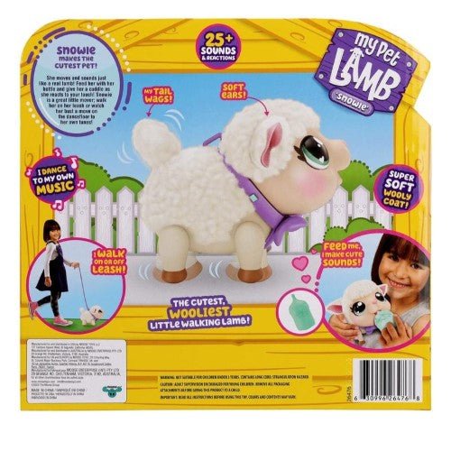 Little Live Pets My Pet Lamb Snowie (Interactive) - by Moose Toys