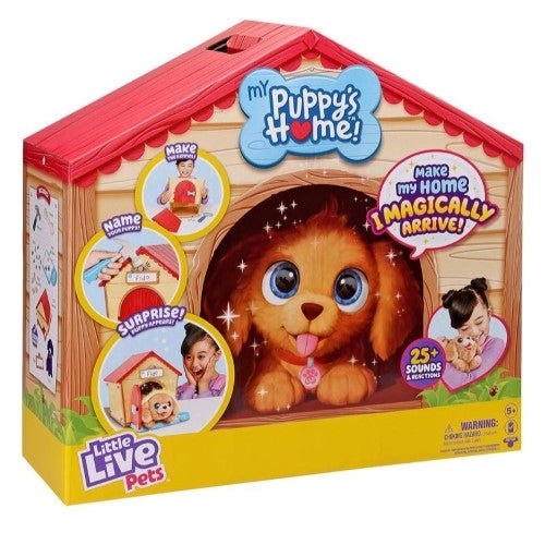 Little Live Pets My Puppy's Home Building Playset (Random Puppy) - by Moose Toys