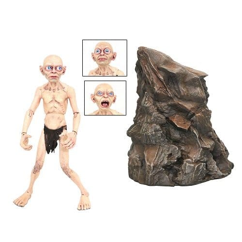 Lord of the Rings Deluxe Gollum Action Figure - by Diamond Select