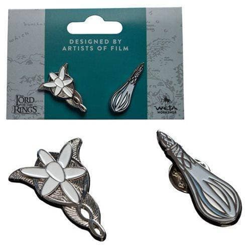 Lord of the Rings Evenstar and Galadiel's Phial Collectible Pin Set - by Weta Workshop