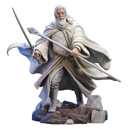 Lord of the Rings Gallery Gandalf the White 9-Inch PVC Diorama - by Diamond Select