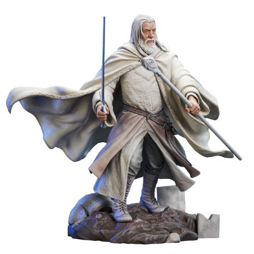 Lord of the Rings Gallery Gandalf the White 9-Inch PVC Diorama - by Diamond Select