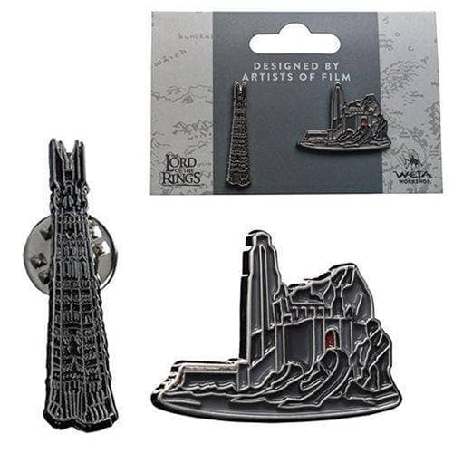 Lord of the Rings Orthanc and Helms Deep Collectible Pin Set - by Weta Workshop