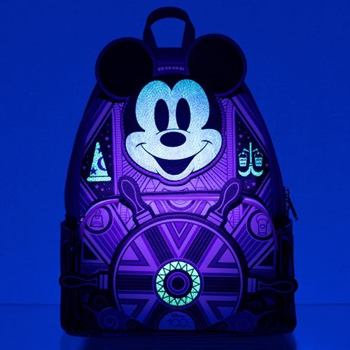 Loungefly Disney 100 Art Deco Mickey Mouse Mini-Backpack - Entertainment Earth Exclusive - by Loungefly