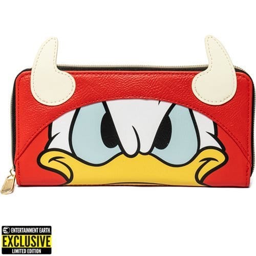 Loungefly Donald Duck Devil Cosplay Wallet - Entertainment Earth Exclusive - by Loungefly