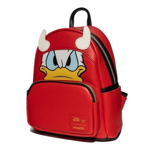 Loungefly Donald Duck Devil Donald Cosplay Mini-Backpack - Entertainment Earth Exclusive - by Loungefly