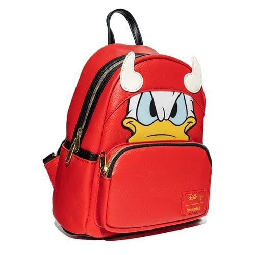 Loungefly Donald Duck Devil Donald Cosplay Mini-Backpack - Entertainment Earth Exclusive - by Loungefly