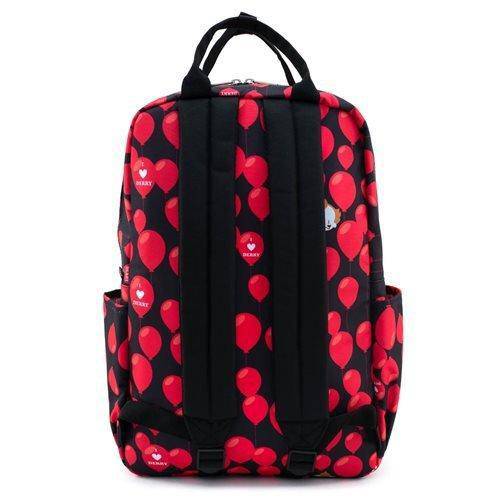 Loungefly It Pennywise I Heart Derry Balloons Nylon Backpack - by Loungefly