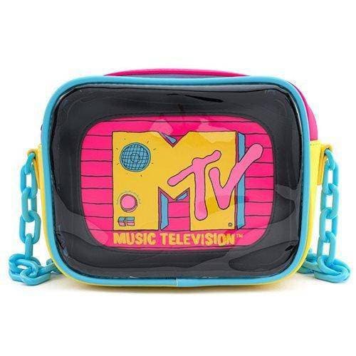 Loungefly MTV Clear Pouch Crossbody Purse - by Loungefly