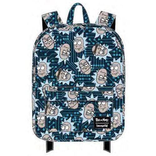 Loungefly Rick and Morty Computer Chip Rick Nylon Backpack - by Loungefly