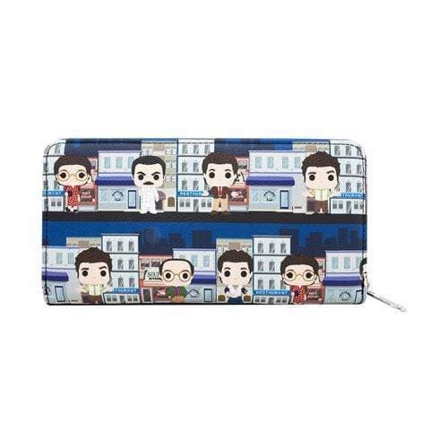 Loungefly Seinfeld Pop! City Print Wallet - by Loungefly