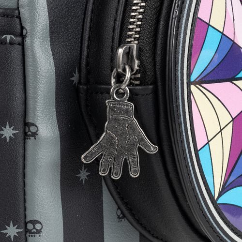 Loungefly Wednesday Nevermore Mini-Backpack - Entertainment Earth Exclusive - by Loungefly