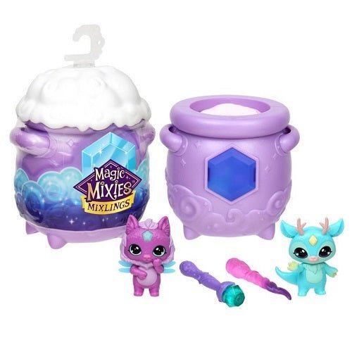 Magic Mixies Mixlings Tap and Reveal 2 Piece Cauldron - by Moose Toys