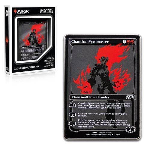 Magic: The Gathering Chandra Pyromaster AR Enamel Pin - by Pinfinity