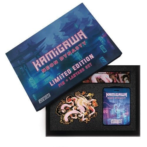 Magic: The Gathering Kamigawa Ltd Ed Neon Dynasty XL AR Pin & Lanyard Set - by Pinfinity