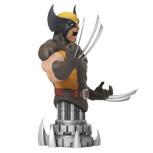Marvel Comic Brown Wolverine 1/7 Scale Resin Bust - by Diamond Select