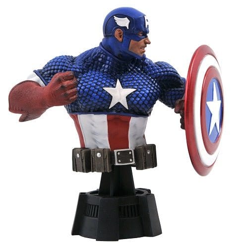 Marvel Comic Captain America 1/7 Scale Bust - by Diamond Select