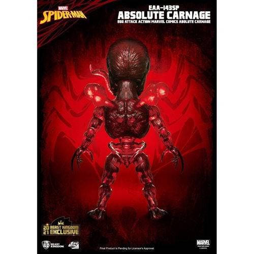 Marvel Comics Absolute Carnage EAA-143SP Beast Kingdom Summer Exclusive Action Figure - by Beast Kingdom