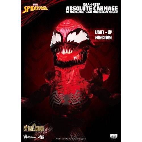 Marvel Comics Absolute Carnage EAA-143SP Beast Kingdom Summer Exclusive Action Figure - by Beast Kingdom