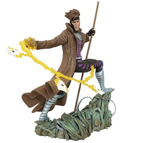 Marvel Gallery Comic Gambit PVC 10-Inch Statue - by Diamond Select