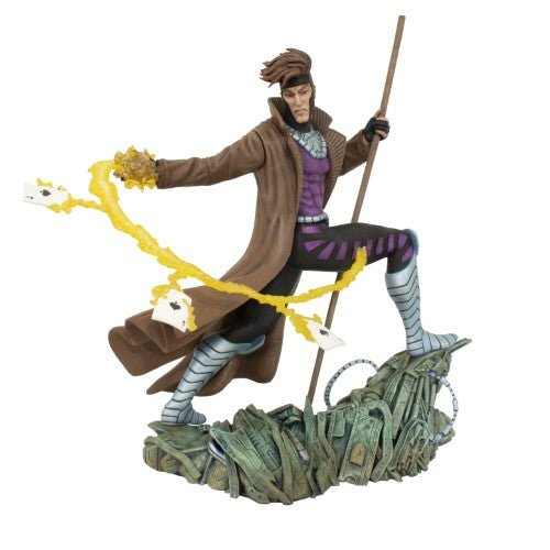 Marvel Gallery Comic Gambit PVC 10-Inch Statue - by Diamond Select
