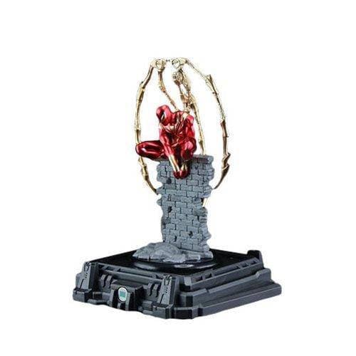 Marvel Iron Spider Super Hero Illuminate Gallery Statue - by Sentinel