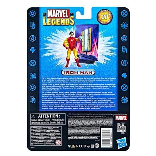 Marvel Legends 20th Anniversary Series 1 Iron Man 6-inch Action Figure - by Hasbro