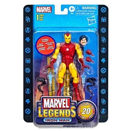 Marvel Legends 20th Anniversary Series 1 Iron Man 6-inch Action Figure - by Hasbro