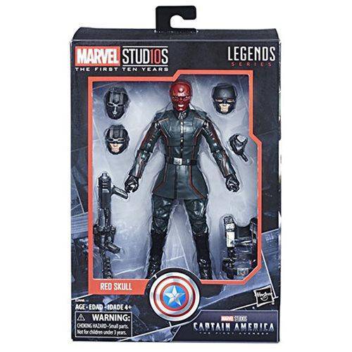 Marvel Legends Cinematic Universe 10th Anniversary Red Skull 6-Inch Action Figur - by Hasbro