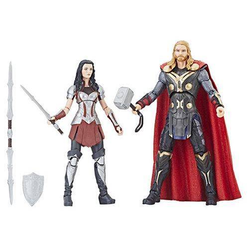 Marvel Legends Cinematic Universe 10th Anniversary Thor and Sif 6-Inch Action Figure - by Hasbro