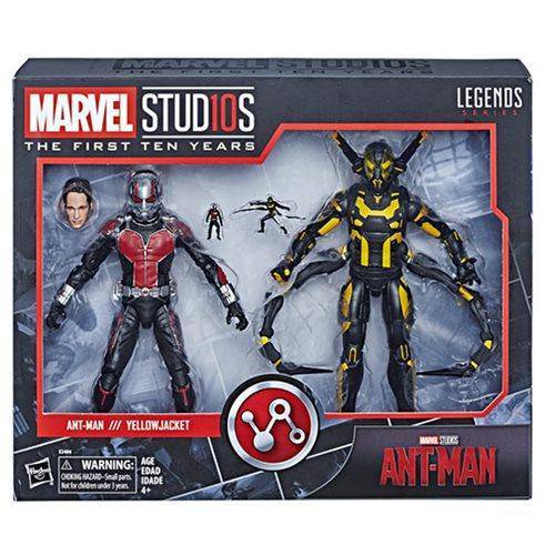 Marvel Legends Cinematic Universe Ant-Man and Yellowjacket 6-Inch Action Figures - by Hasbro