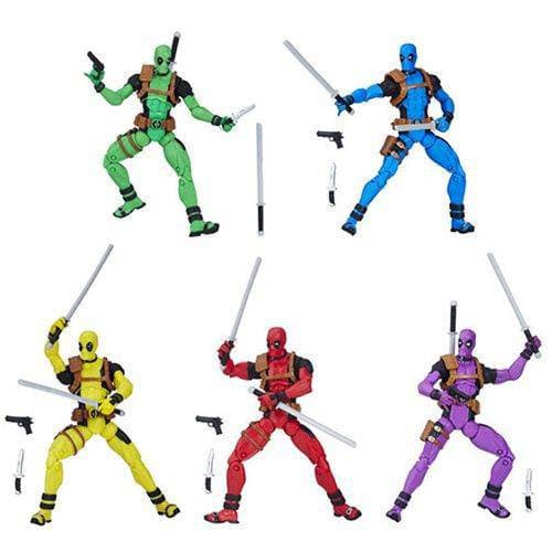 Marvel Legends Deadpool's Rainbow Squad 5-Pack 3 3/4-Inch Action Figures - by Hasbro